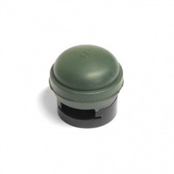 Goma mando de pie -verde-  45mm