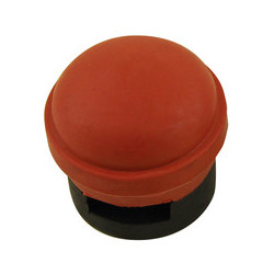 Goma mando de pie / altura 45mm / rojo / Haco