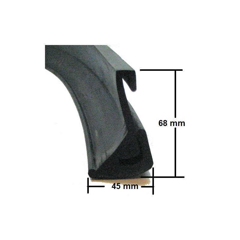 Goma perfilada 2600mm HACO