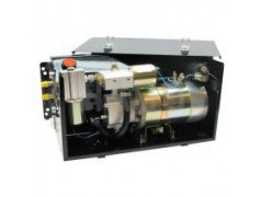 Grupo hidráulico 3KW + 3/2 Válvula de presión Haco