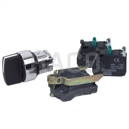 Interruptor rotativo 3 posiciones II-O-I HACO