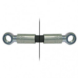 Latiguillo / tubo flex. O-1/4pulgadas / O-1/4pulgadas L-0620mm HACO