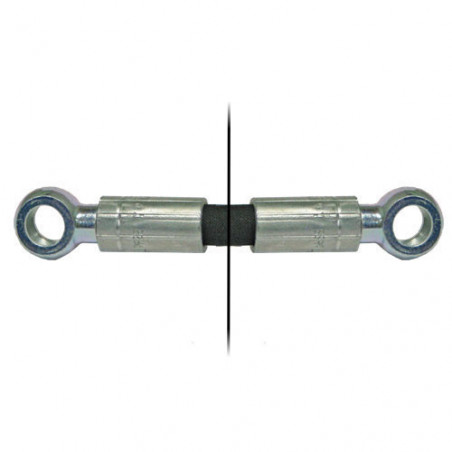 Latiguillo / tubo flex. O-1/4pulgadas / O-1/4pulgadas L-0850mm HACO