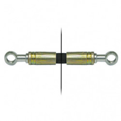 Latiguillo / tubo flex. O-Ø10 / O-Ø10 L-1400mm HACO