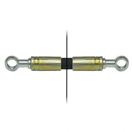 Latiguillo / tubo flex. O-Ø10 / O-Ø10 L-2300mm HACO