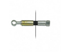 Latiguillo / tubo flex. O-Ø10 / T-M12 L-0750mm HACO