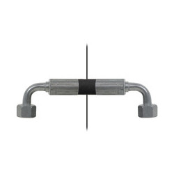 Latiguillo hidráulico M10/L90° - longitud 350mm HACO