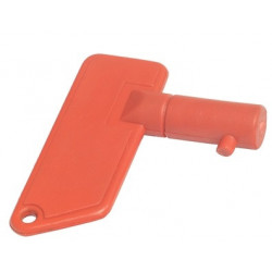 Llave cortacorriente roja / negra HACO