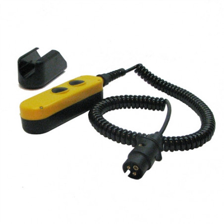 Mando 2 botones cable/ 3 polos conector Dautel  HACO