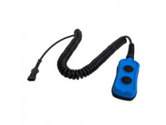 Mando 2 botones con cable + conector 3 pins Haco
