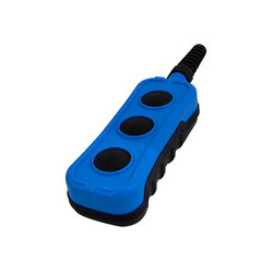 Mando 3 botones (sin cable) azul HACO