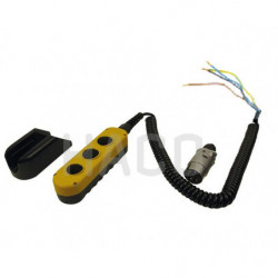 Mando 3 botones con cable 4 hilos HACO para Anteo