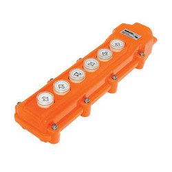 Mando manual 6-botones naranja HACO
