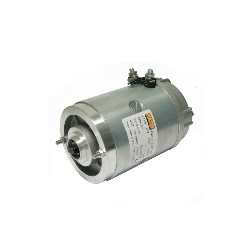Motor 2,2kW 24V cerrado C M CW HACO