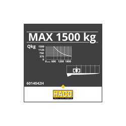 PEGATINA  1500KG PEQUEÑA ZEPRO