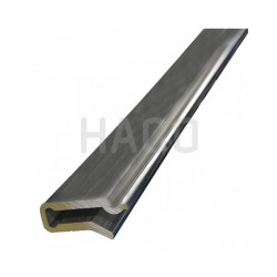 Perfil Alu de fijación caucho / 2550mm / Dhollandia