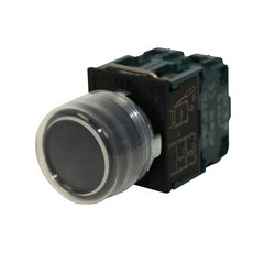 Pulsador completo negro Elfin