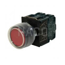 Pulsador completo rojo Elfin