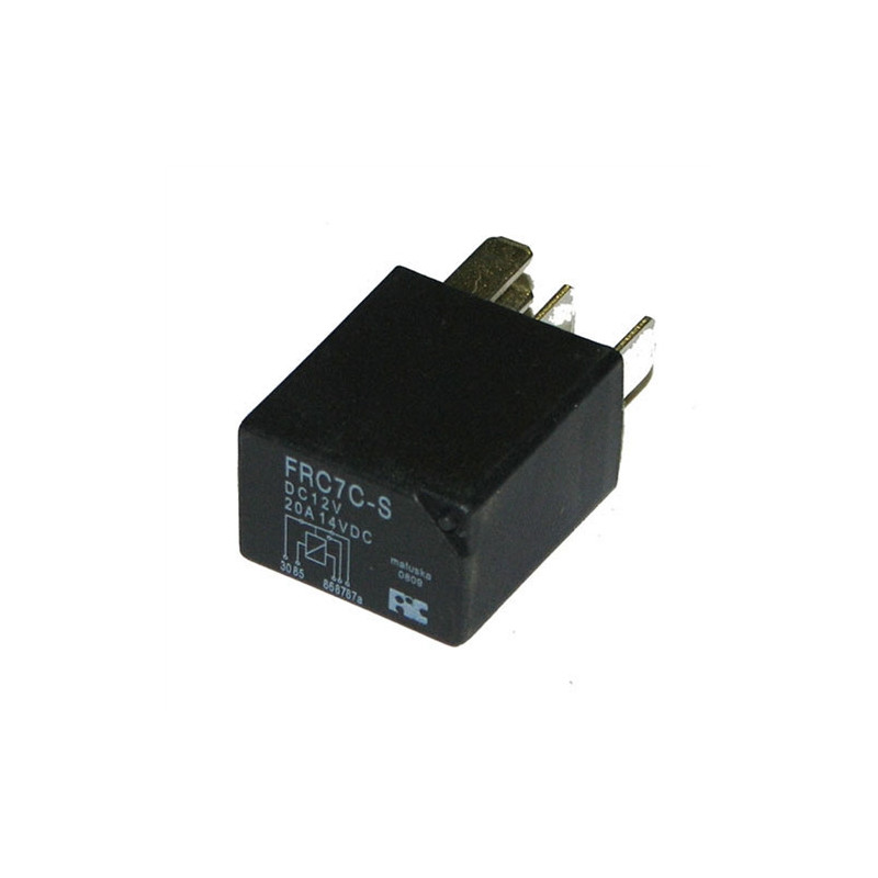 Relé mini 12V 20Amp NO/NC Maluska