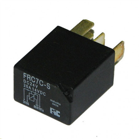 Relé mini 24V 20Amp NO/NC Maluska