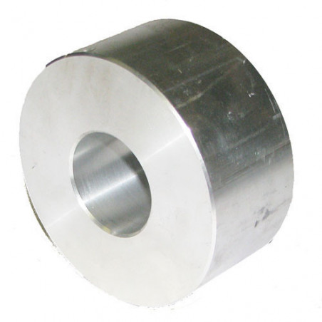 Rueda / Rodillo plataforma Ø100/39 46mm Aluminio HACO