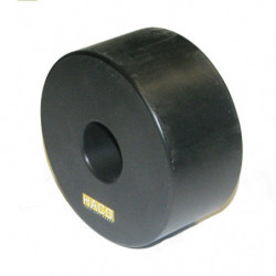 Rueda / Rodillo plataforma Ø120/35 57mm POM HACO