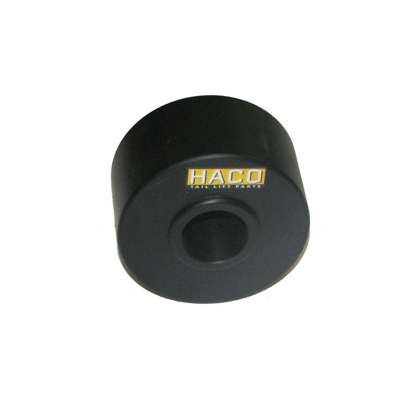 Rueda / Rodillo plataforma Ø75/26-26mm POM HACO