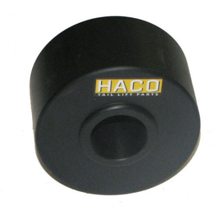 Rueda / Rodillo plataforma Ø75/26-26mm POM HACO