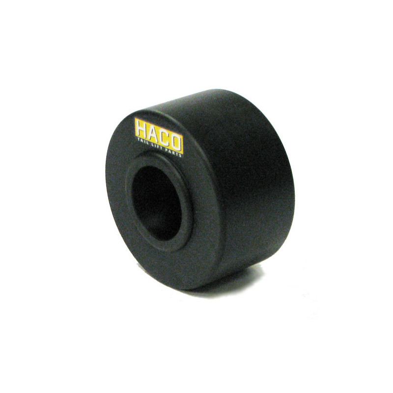 Rueda / Rodillo plataforma Ø75/30 40mm POM HACO