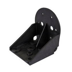 Soporte ángulo para enchufe hembra Haco