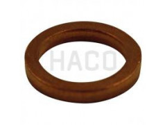 Anillo de guarnición de cobre Ø10x14mm 2,0mm HACO