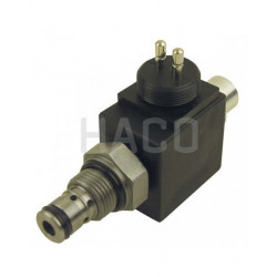 Válvula EW completa 13mm/M18x1/13mm/EW 24V HACO