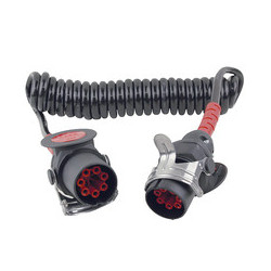 Cable conexion ABS EBS 7 polos 4,5m universal Haco