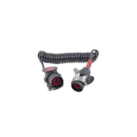 Cable conexion ABS EBS 7 polos 4,5m universal Haco