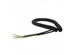 Cable espiral 3 Hilos, 3m, HACO