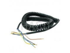 Cable espiral 4 Hilos, 3m, HACO