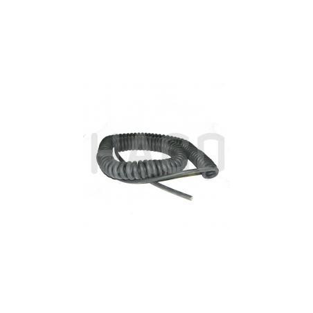 Cable espiral 4 hilos, 6m, HACO
