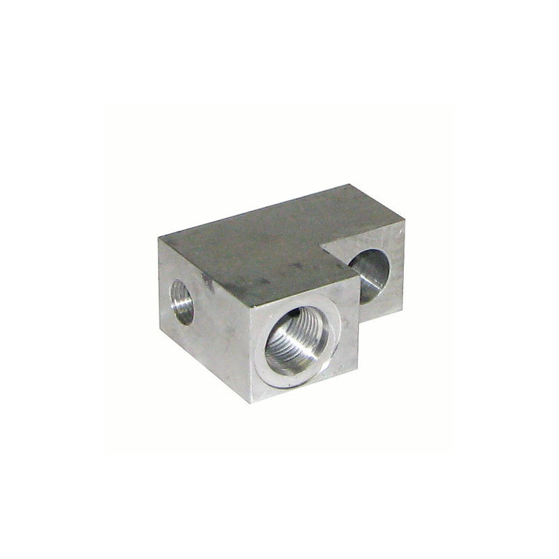 Bloque de válvulas (sin válvulas) aluminio HACO