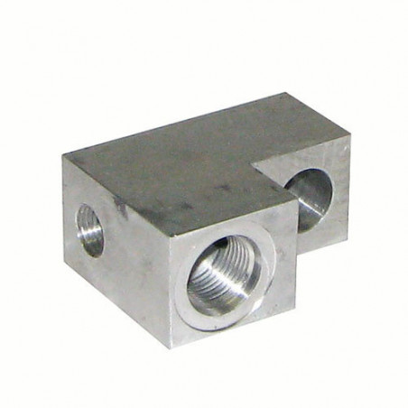 Bloque de válvulas (sin válvulas) aluminio HACO