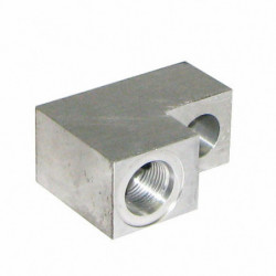 Bloque de válvulas (sin válvulas) aluminio HACO