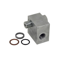 Bloque de válvulas 3/8pulgadas acero Haco