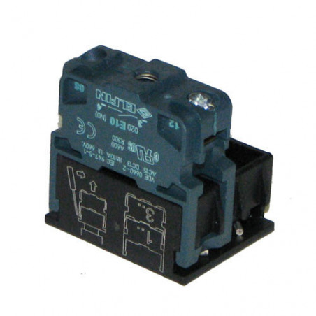 Bloque negro / elemento de contacto Elfin