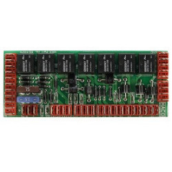 Circuito Impreso Zepro 7 reles 24V (con reles) HACO