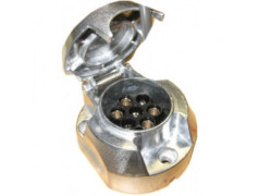 Conector hembra 7 polos aluminio HACO