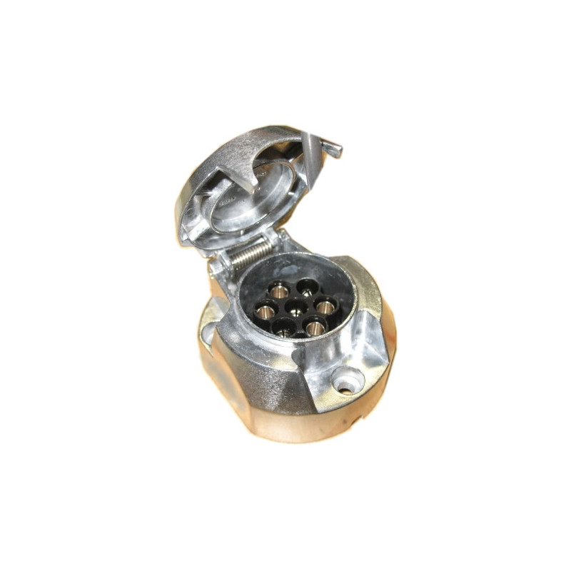 Conector hembra 7 polos aluminio HACO