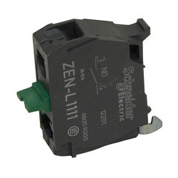 Elemento de contacto verde 1XNO ZEN-L1111 HACO